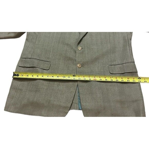 Hickey Freeman collection Nordstrom’s Canterbury wool silk 46 long suit blazer - Picture 7 of 16